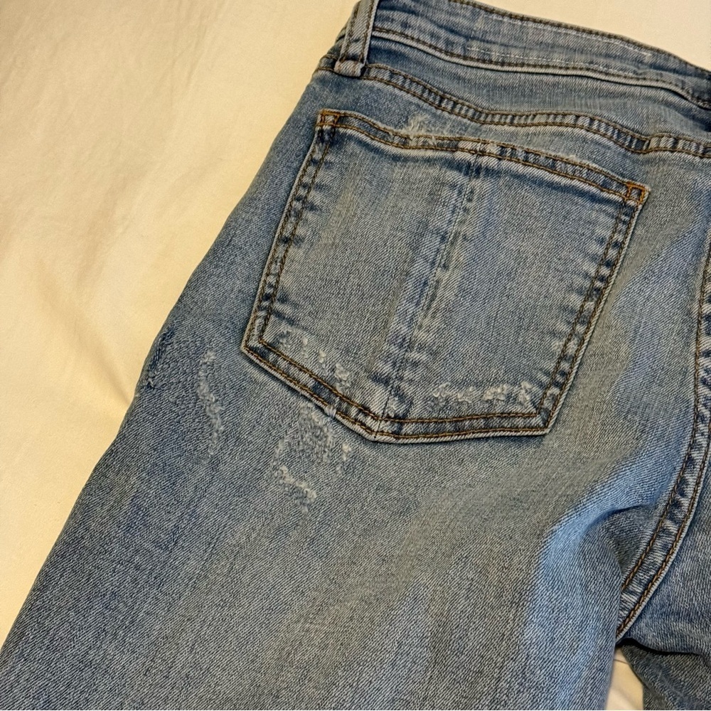 rag & bone Light Blue Straight Leg Jeans - Picture 8 of 10